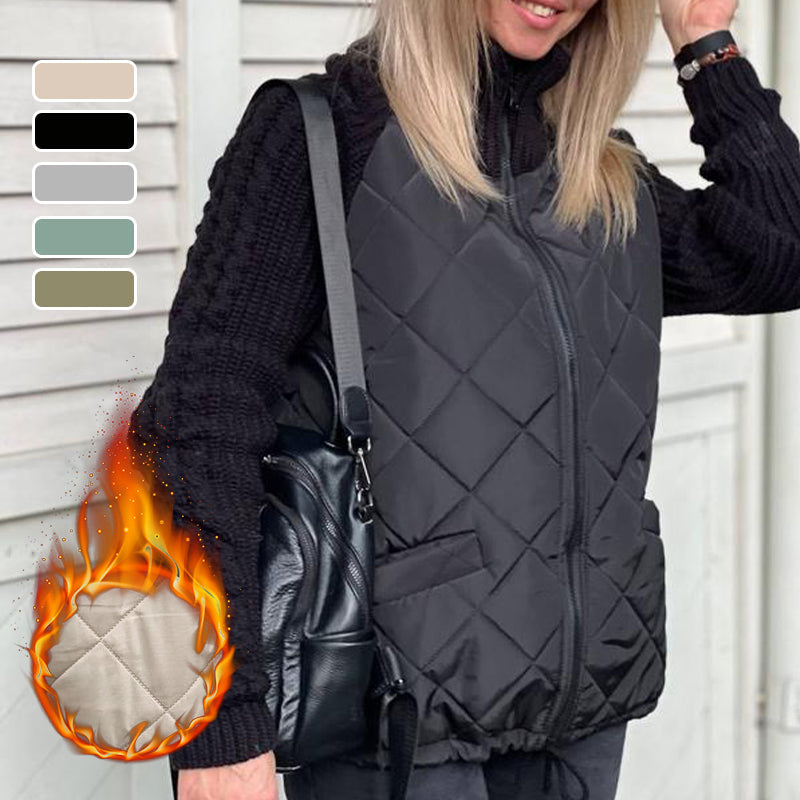 ❄️Black Friday Specials❄️Women's Knit Patchwork Puffy Jacket🎁Buy 2 Free Shipping