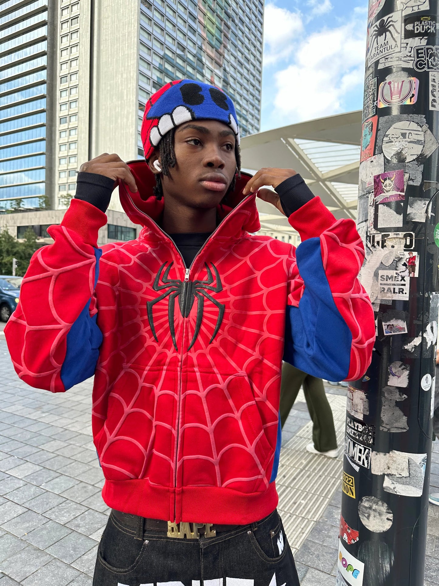 MOIRLY - "SPIDEY" ZIP-UP